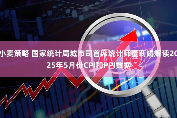 小麦策略 国家统计局城市司首席统计师董莉娟解读2025年5月份CPI和PPI数据