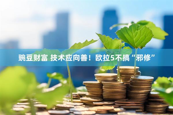 豌豆财富 技术应向善！欧拉5不搞“邪修”